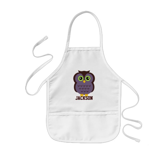 Avental Infantil Crianças Personalizadas Apron (Frente)