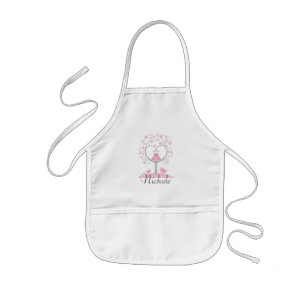 Avental Infantil Crianças Personalizadas Apron/Árvore Whimsical c