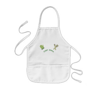 Avental Infantil Crianças Personalizáveis Apron   Pequeno Chef