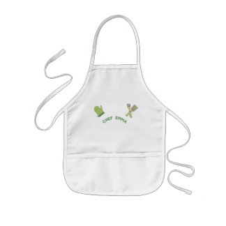 Avental Infantil Crianças Personalizáveis Apron | Pequeno Chef