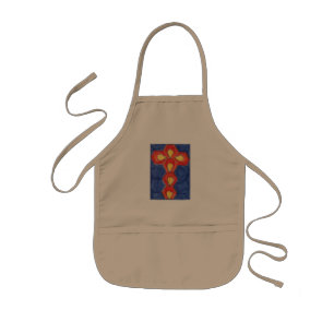 Avental Infantil Cross Motif Children's Apron