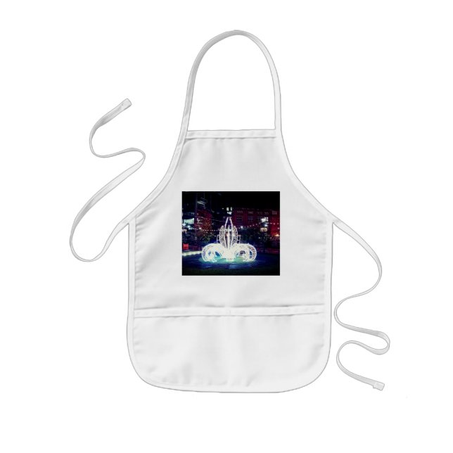 Avental Infantil Decorações no parque (Frente)