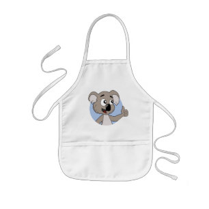 Avental Infantil Desenho de urso koala
