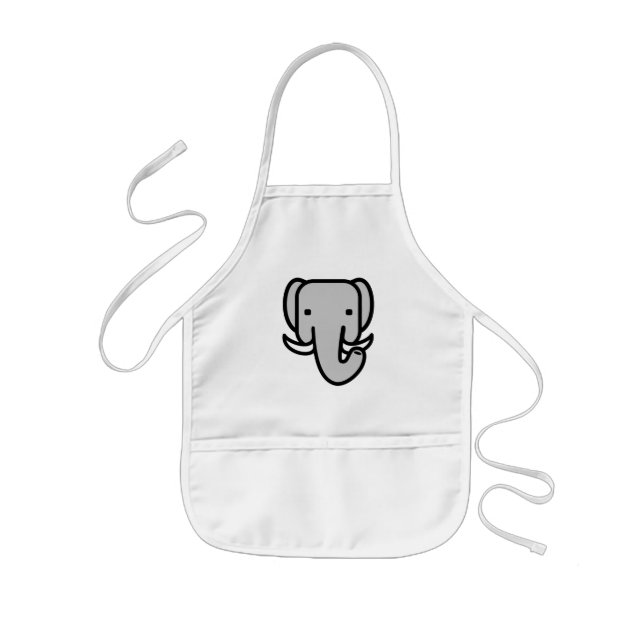 Avental Infantil Elefante (Frente)