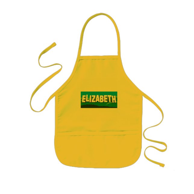 Avental Infantil Elizabeth (Frente)