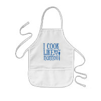 Eu cozinho como o Apron das Crianças Gregas Pappou