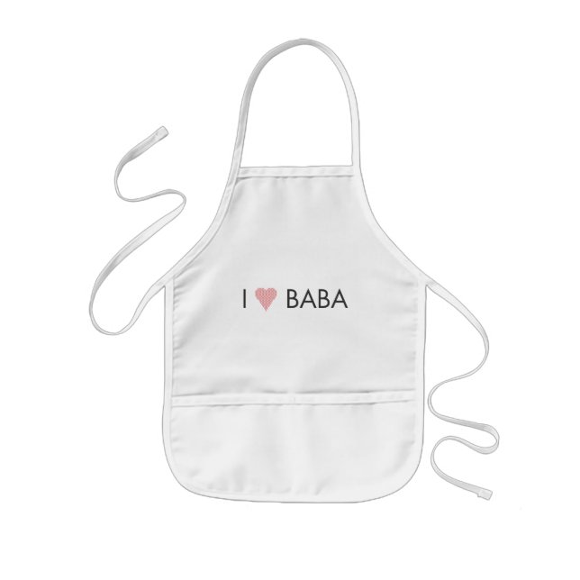 AVENTAL INFANTIL EU OUVI BABA (Frente)