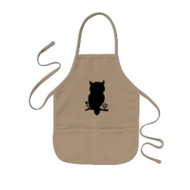 Avental Infantil Eule - Scherenschnitt