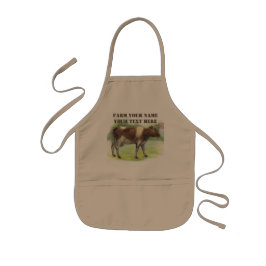 Avental Infantil Fazenda