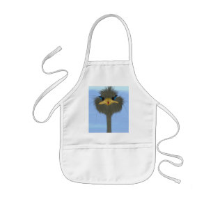 Avental Infantil Funny Ostrich George E O Bonitinho Ladybug