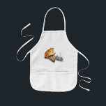 Avental Infantil Gato e Rato Tocando Cartoon de Xadrez Engraçando E<br><div class="desc">Gato e Mouse Reproduzindo o desenho do xadrez Desenhando o engraçado jogo de quadrinhos animal - Escolha / adicione seu texto / cor exclusivo - Faça seu presente especial - Redimensionar e mover ou remover e adicionar elementos / texto com a ferramenta de personalização! Desenho e Design por MIGNED. Por...</div>