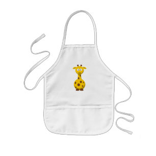 Avental Infantil Girafa dos desenhos animados