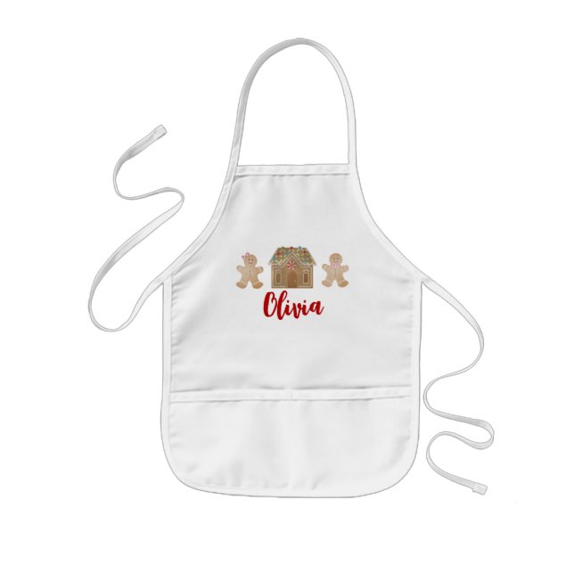 Avental Infantil Girls Gingerpão Apron, Child Apron (Frente)