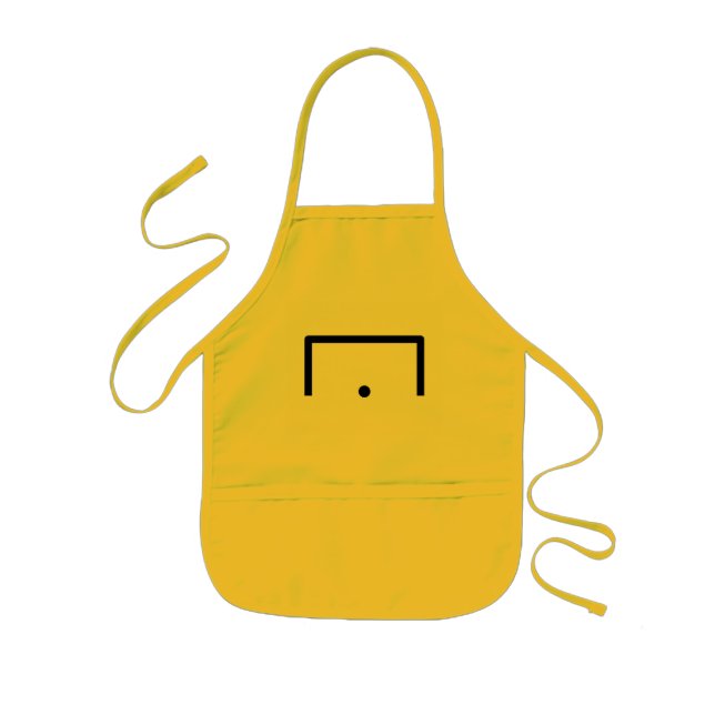 Avental Infantil Goal Long Apron (Frente)