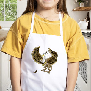 Avental Infantil Gryphon Fantasia Griffin Mitologia 