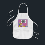 Avental Infantil Hanukkah Apron Kids Personalizam<br><div class="desc">Acron de Hanukkah para Crianças Personalizadas. Excelente para os feriados!</div>