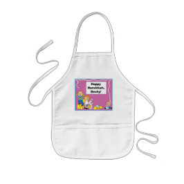 Avental Infantil Hanukkah Apron Kids Personalizam