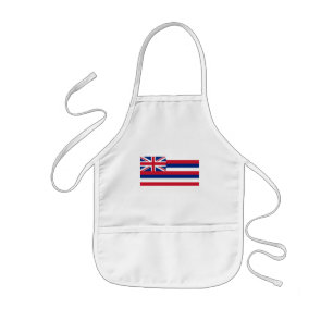 Avental Infantil Hawaii Flag Kids' Apron
