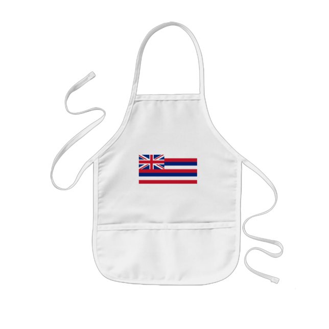 Avental Infantil Hawaii Flag Kids' Apron (Frente)