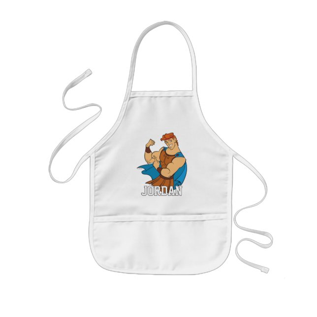 Avental Infantil Hercules Bicep Flex Kids' Apron (Frente)
