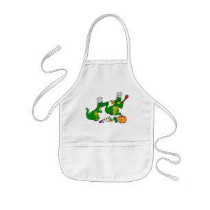 Avental Infantil Heute werde ich kochen