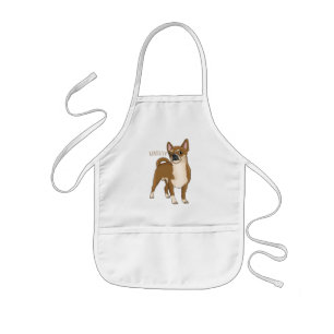 Avental Infantil Ilustração de desenho animado de cachorro Chihuahu