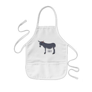 Avental Infantil Ilustração de desenho animado de Donkey