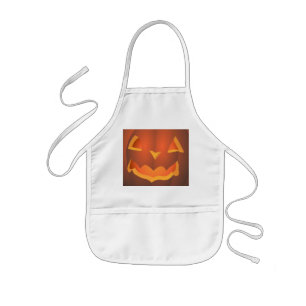 Avental Infantil Jack-o-lanterno Aprons Halloween Pumpkin CHURRASCO