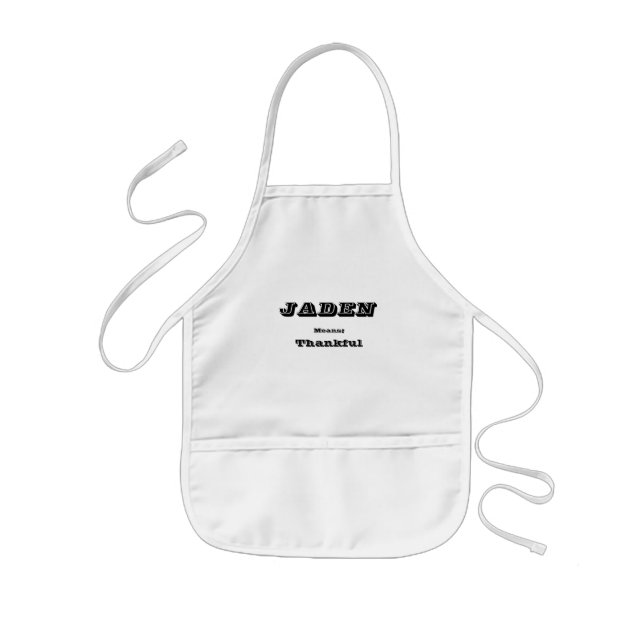 Avental Infantil jaden (Frente)