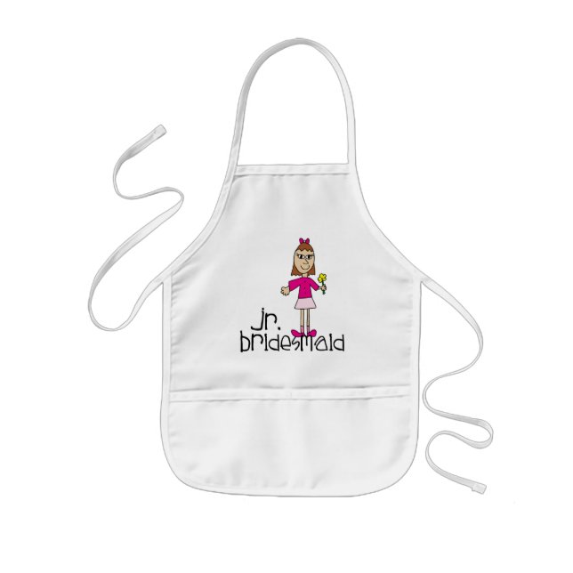 Avental Infantil Jr. Bridesmaid Gifts and Favors (Frente)