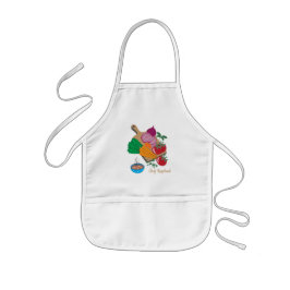 Avental Infantil Kid Chef Vegetable Apron