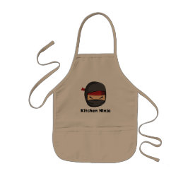 Avental Infantil Kids De Apron Da Cozinha Ninja