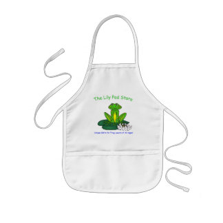 Avental Infantil Kid's Frog on a Lily Pad Apron