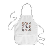 Kids Nature impressão Apron
