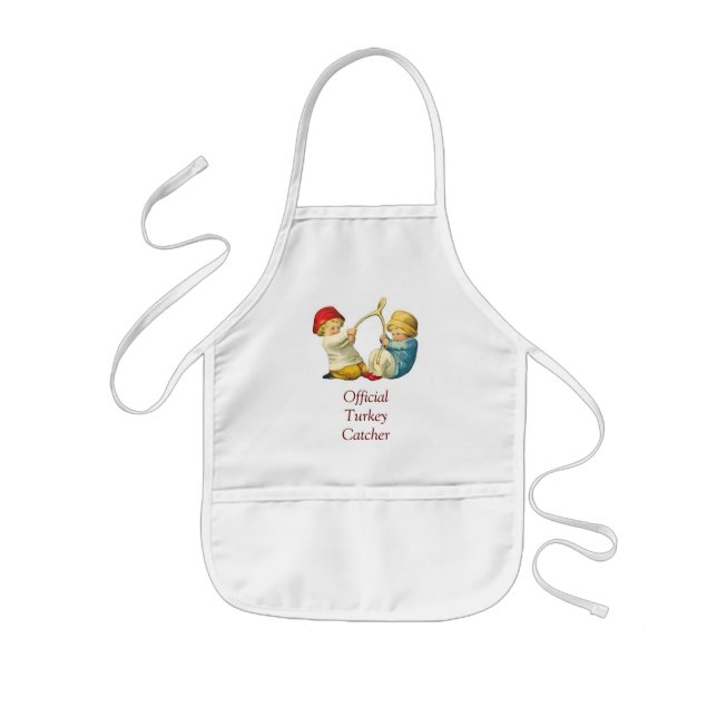 Avental Infantil Kids Oficial Turco Catcher Apron (Frente)
