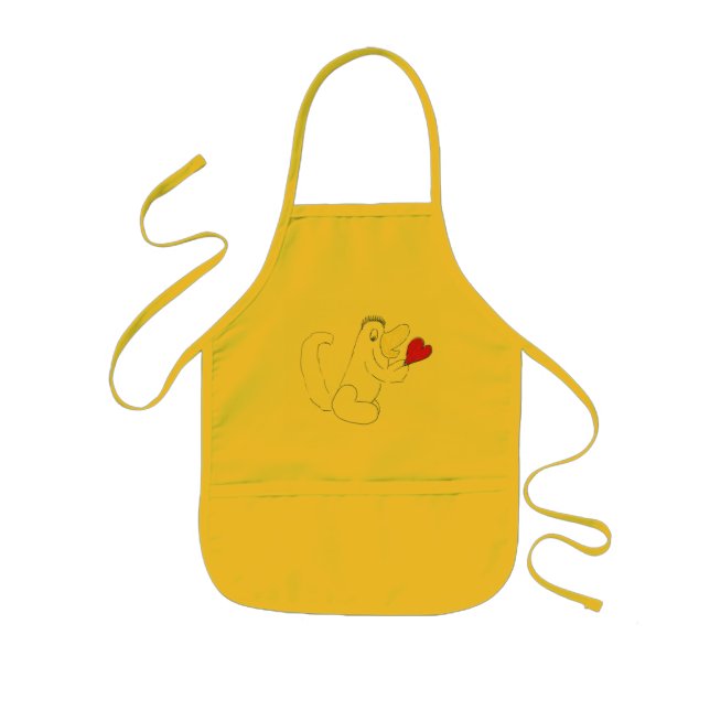 Avental Infantil Love Inseto Kids Apron (Frente)
