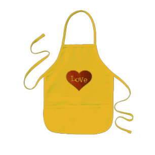 Avental Infantil Love Kids Apron