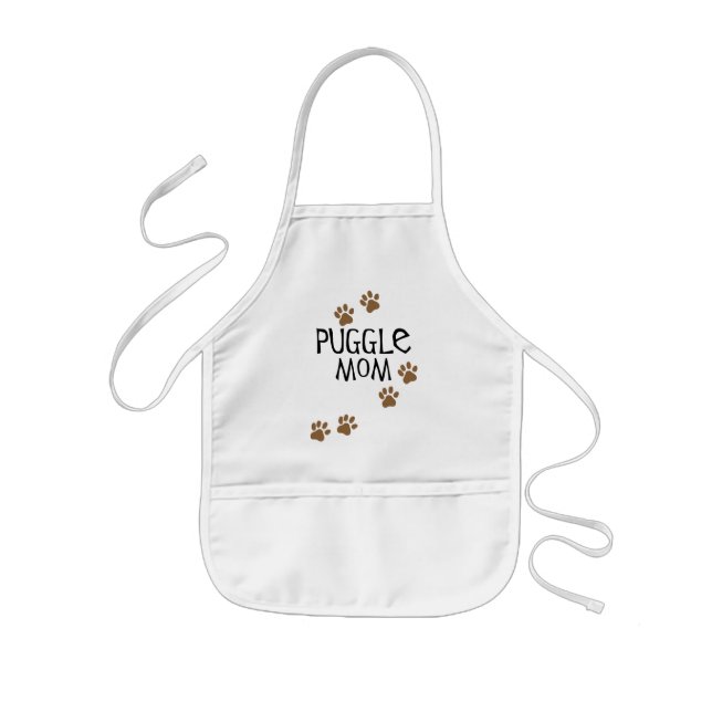 Avental Infantil Mamã de Puggle (Frente)