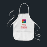 Avental Infantil Meninos Manuscritos Meninos Meninos Felizes Feliz<br><div class="desc">Script Manuscrito Personalizado Texto Feliz Natal Crianças Vermelhas e Modelo Brancas. Carregue Sua Própria Foto Elegante Moderno Apron. Compro Online de Mesa e Cozinha e comprares. Meninos Meninas Feliz Natal Apron.</div>