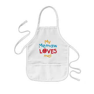 Avental Infantil Minha memória me ama T-shirts e presentes