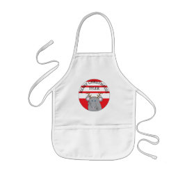 Avental Infantil Natal Apron "FELIZ NATAL"