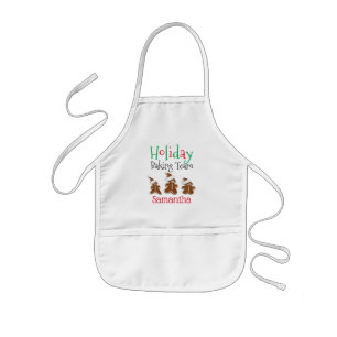 Avental Infantil Natal - Férias Baking Apron
