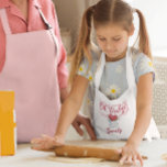 Avental Infantil Oh Menina Personalizada Rosa Menina<br><div class="desc">Oh Bebê Personalizada Menina Rosa Apron</div>