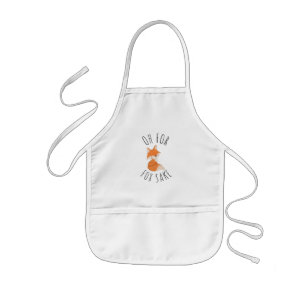 Avental Infantil Oh para Fox Sake Kids' Apron