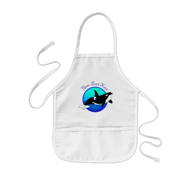 Avental Infantil Orca - Apron infantil (Frente)