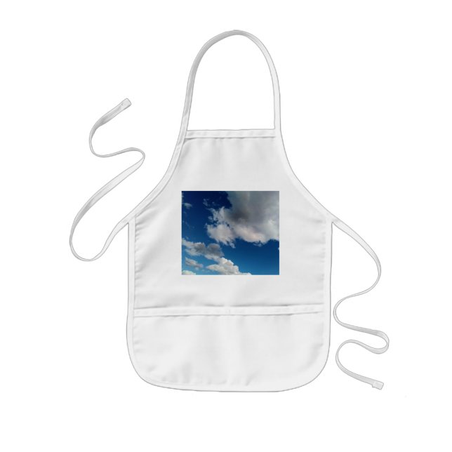 Avental Infantil Palcos em nuvens (Frente)