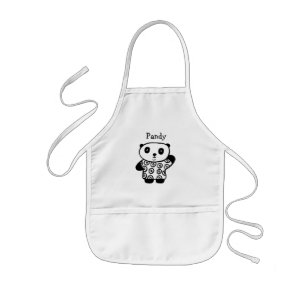 Avental Infantil Pandy o Panda Personalizado