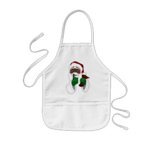Avental Infantil Papais noeis Africanos Aprons Personalizados Apron