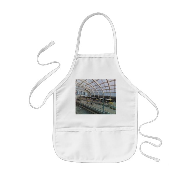 Avental Infantil Parada do elétrico de Manchester (Frente)