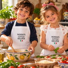 Pequeno Ajudante da Nonna - Coração da Bandeira It